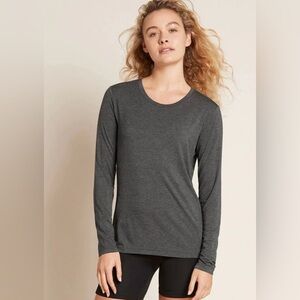 Boody Bamboo DARK GREY Long Sleeve Top